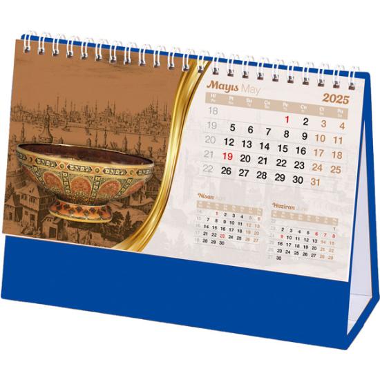 AMT-02-TL Osmanlı Masa Takvimi 20 x 14 cm