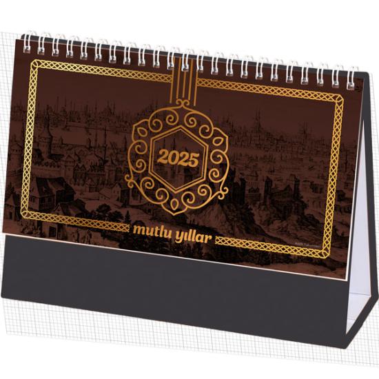 AMT-02-TS Osmanlı Masa Takvimi 20 x 14 cm