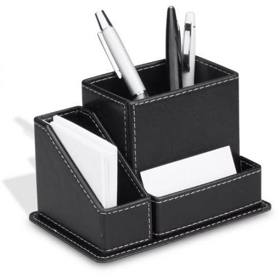 D-3116 Deri Kalemlik ve Notluk 10,5 x 11 x 16,5 cm
