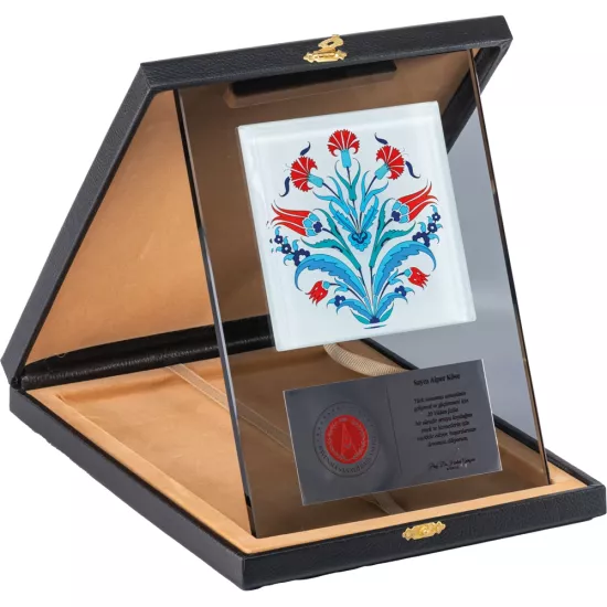 EKT-720 Kutulu Kristal Plaket 18 x 24 cm