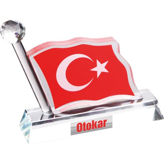 KM-100 Kristal Masa isimliği 20 x 20 cm
