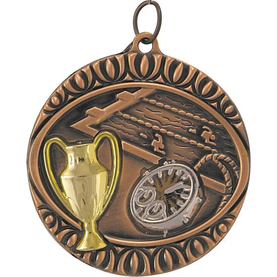 MD-07-B Bronz Madalya 5 x 5 cm