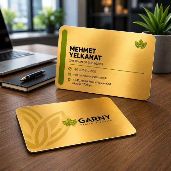 Gold Metal Kartvizit