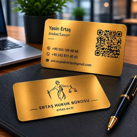 Gold Metal Kartvizit