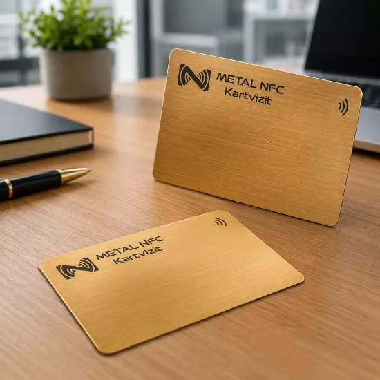 Gold Metal NFC Kartvizit