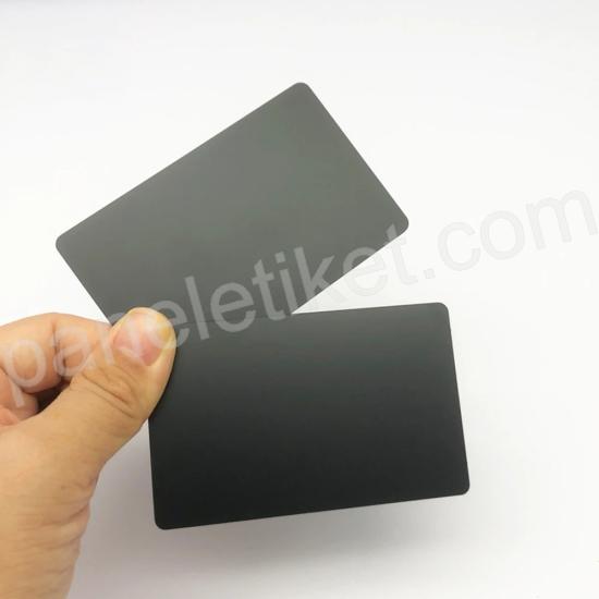 Siyah Metal NFC Kartvizit