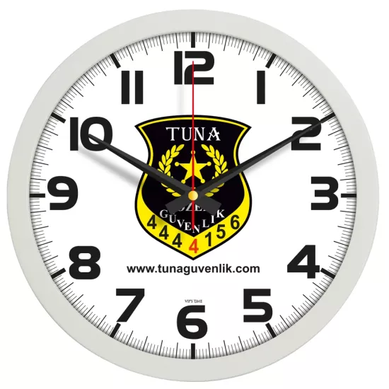 V30-333-G Plastik Duvar Saati Ø 30 cm