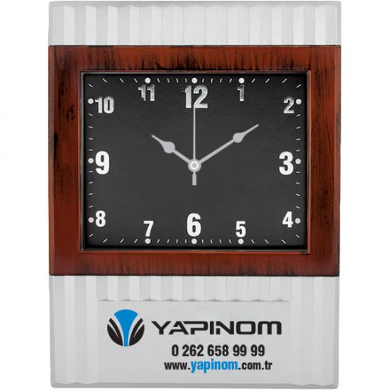V30-501-BS Metalize Duvar Saati 24 x 32 cm