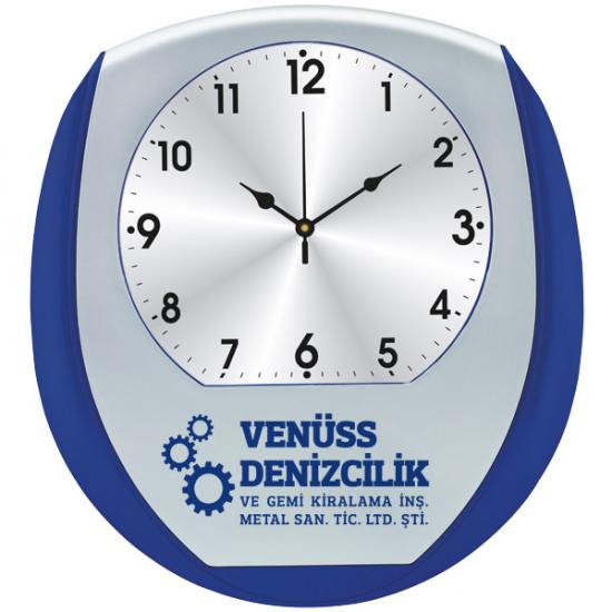 V30-503-L Metalize Duvar Saati 29,5 x 32 cm