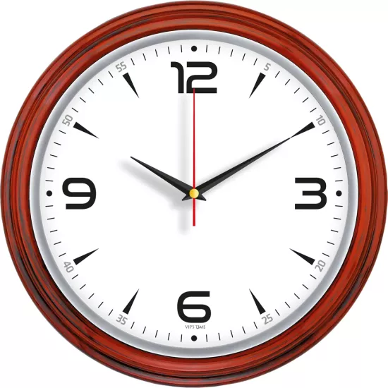 V30-522-AH Plastik Duvar Saati Ø 34 cm