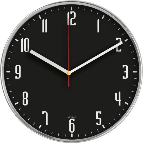 V30-930 Paslanmaz Metal Duvar Saati Ø 30 cm