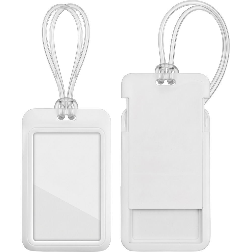 VLZ-10-S Valiz Etiketi 6,9 x 11 cm-Beyaz